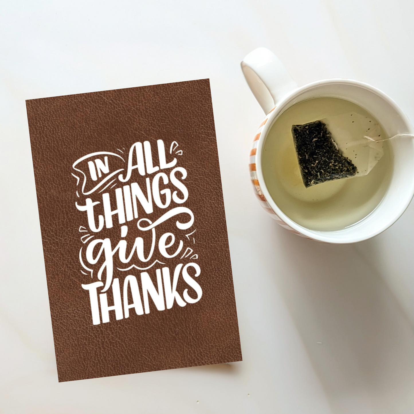 In all things give thanks Journal📒 100 lined pages, goals & gratitude lists + calendar for 2025-2026