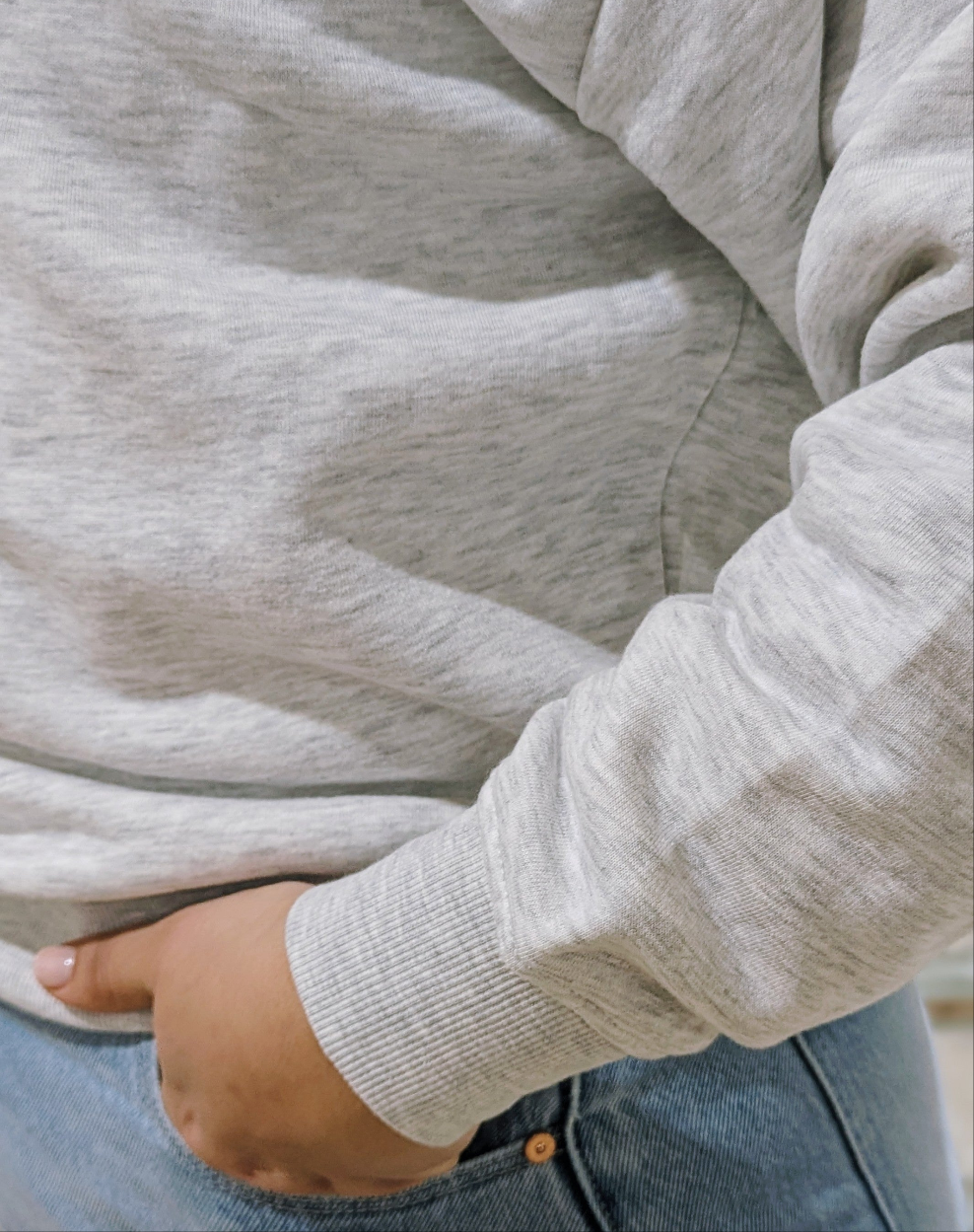 Good news - Jesus loves you | OVERSIZED CREW SWEATER π€