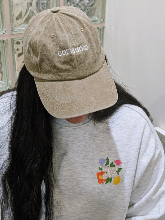 Saved by Grace | WOMEN OVERSIZED CREW SWEATER π€