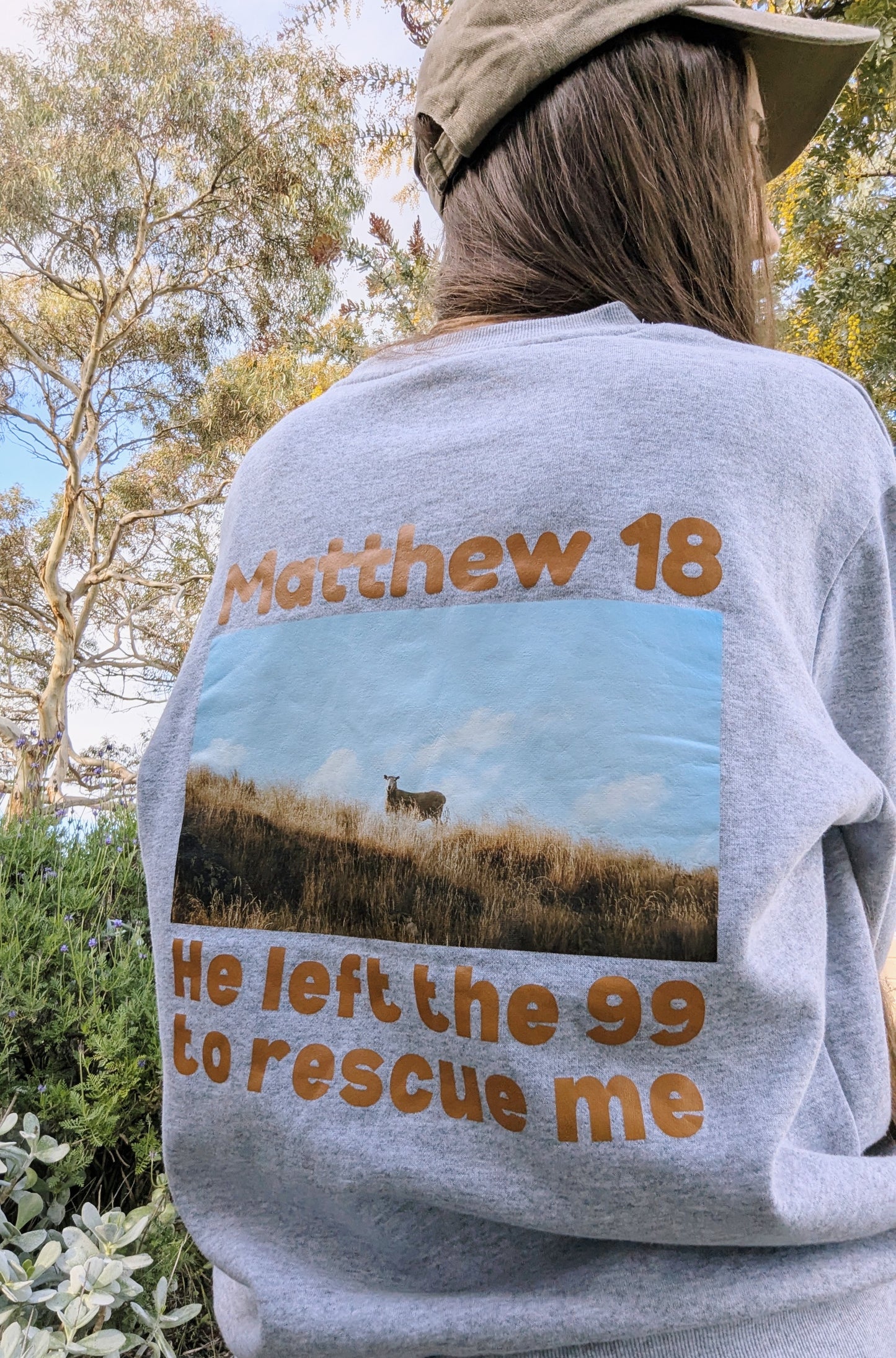 He left the 99 to rescue me | UNISEX CREW SWEATER ๐