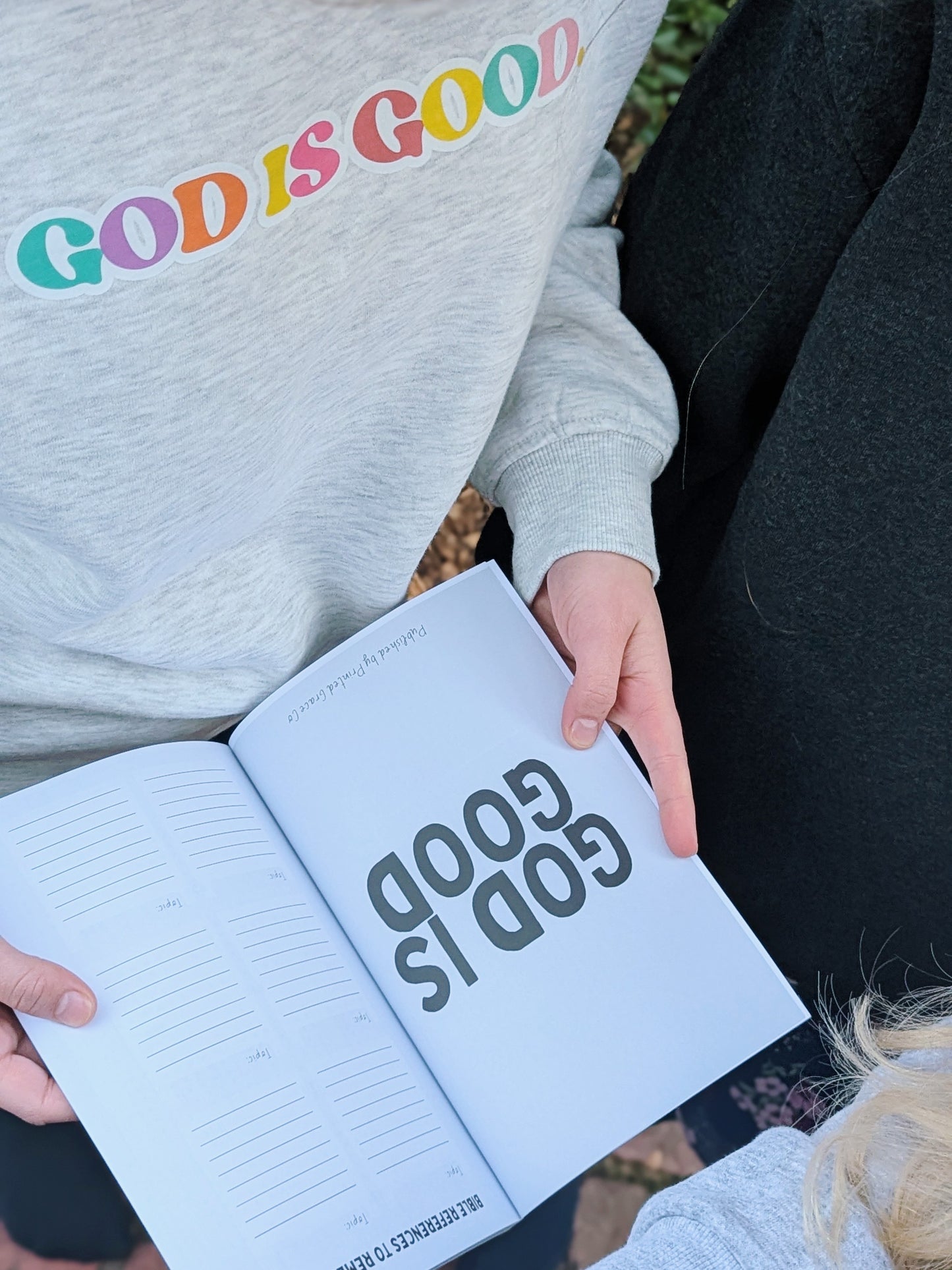 Notebook for Bible study, gratitude & prayer lists