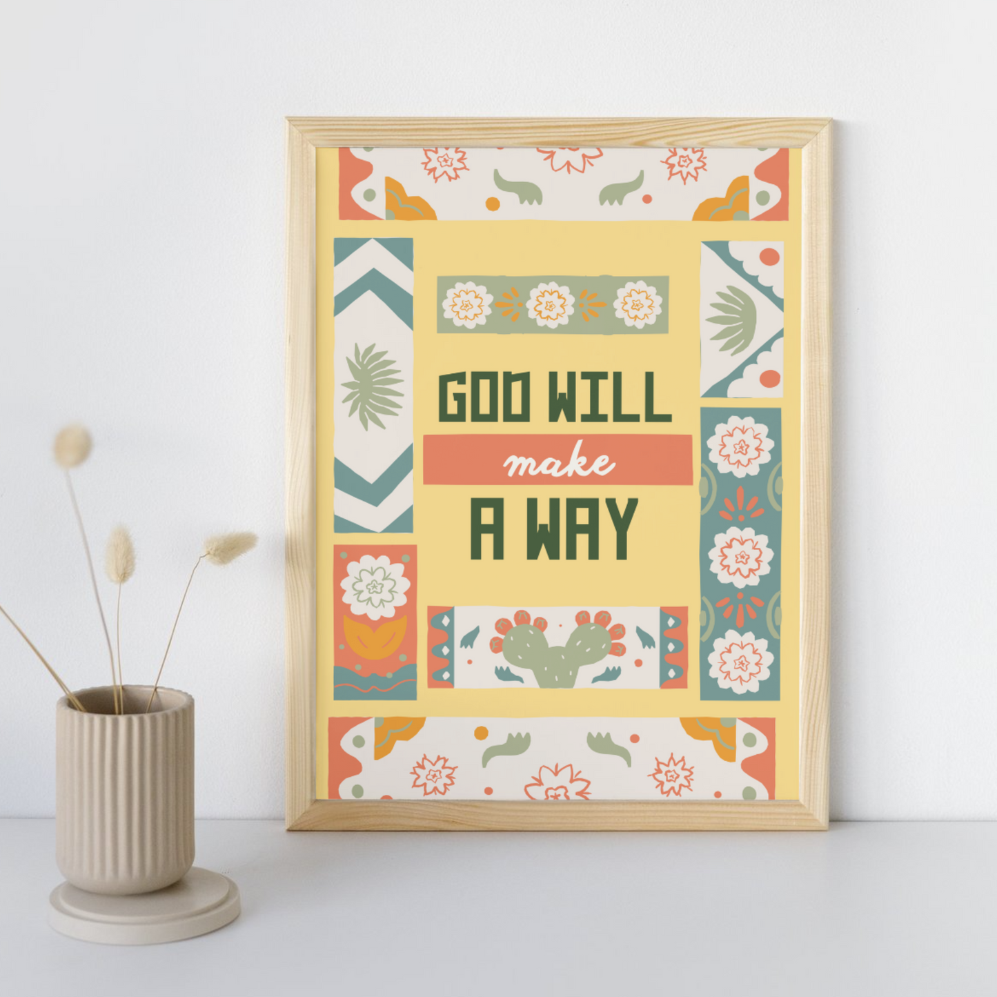 INSTANT DOWNLOADS 🖨️ Boho Faith Collection Wall Art Prints - Set of 6