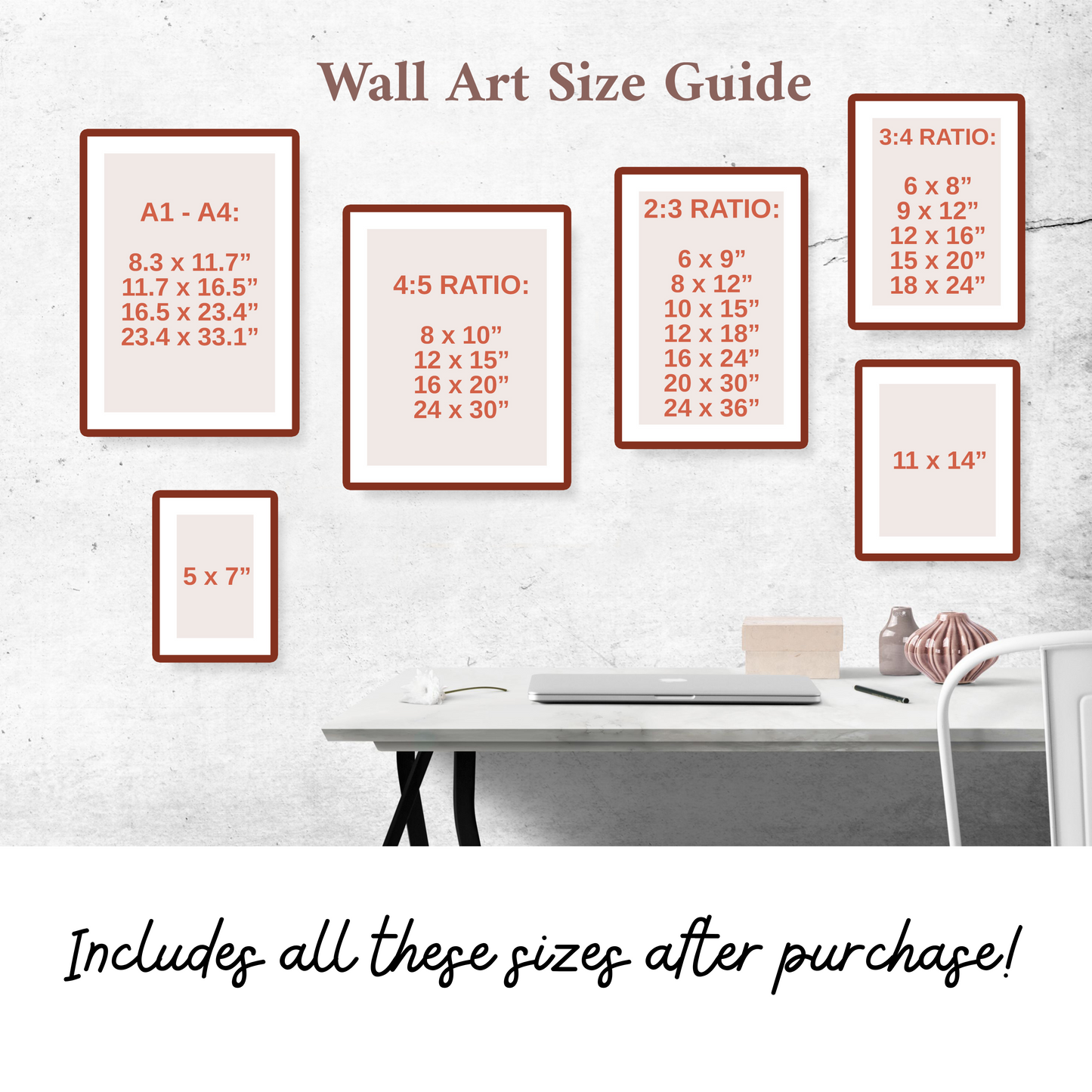 INSTANT DOWNLOADS 🖨️ Boho Faith Collection Wall Art Prints - Set of 6