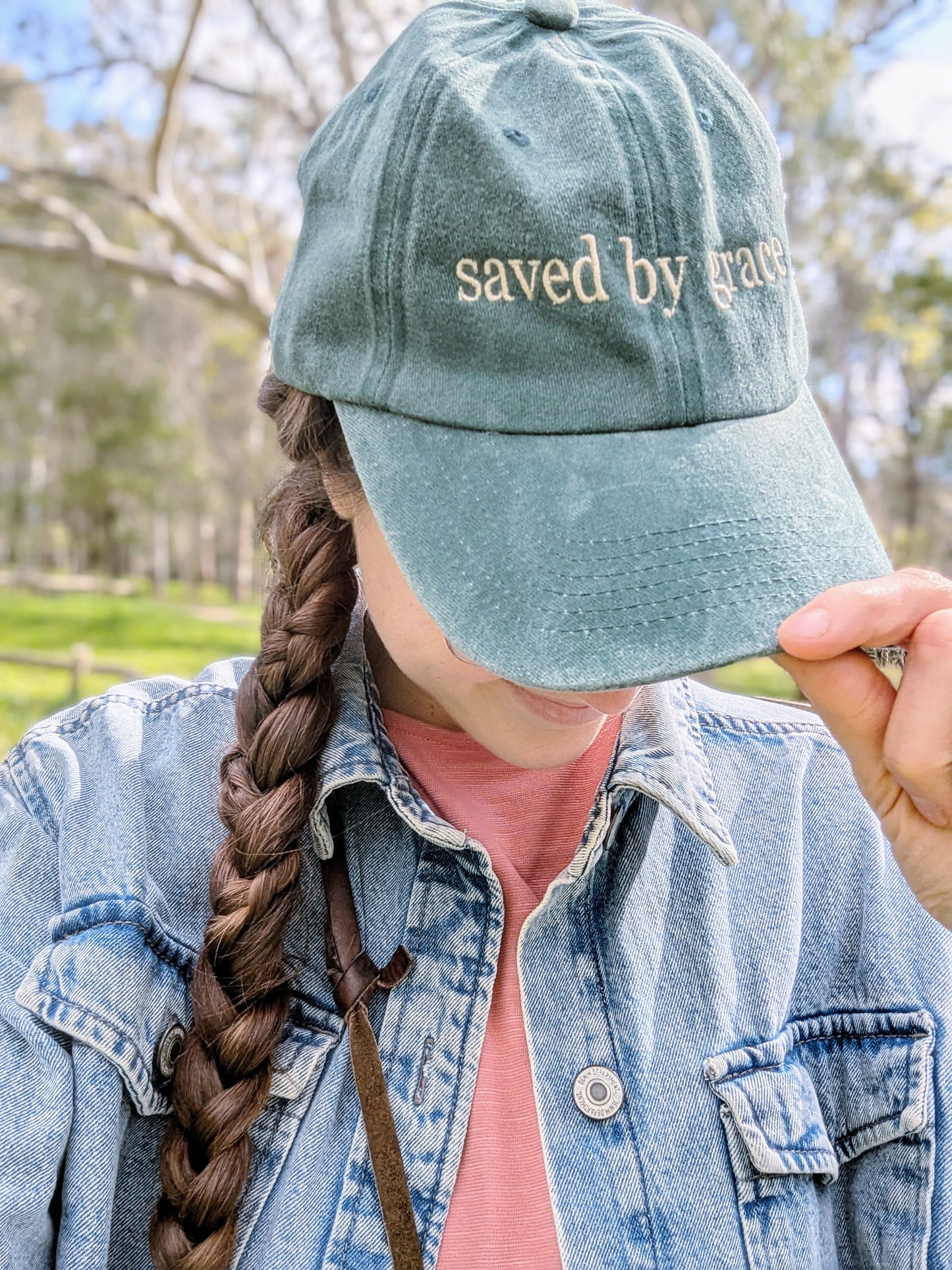 Saved by Grace | unisex cap