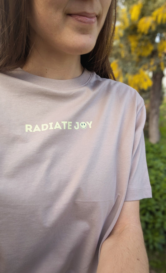 Radiate Joy | Spread positivity | Women's T-shirt 🙂