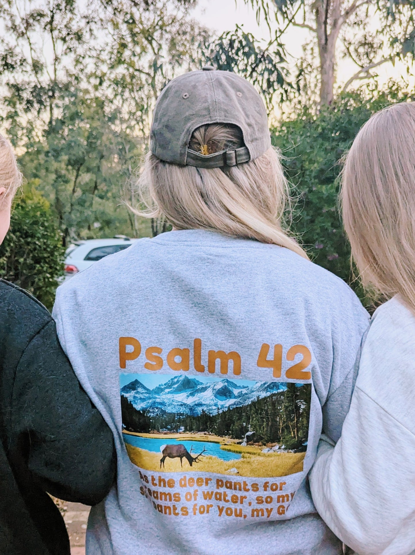 As the deer - Psalm 42 | UNISEX CREW SWEATER🦌
